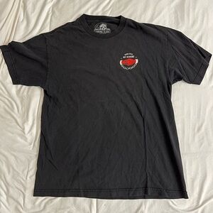 Lurking Class Sketchy Tank Down With My Demons Black T-Shirt Size Large